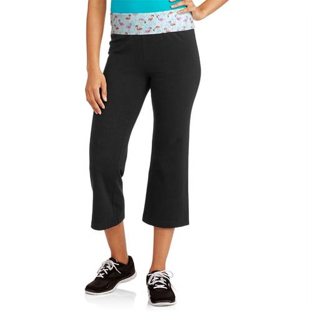 No Boundaries Nobo Knit Yoga Capri Walmart