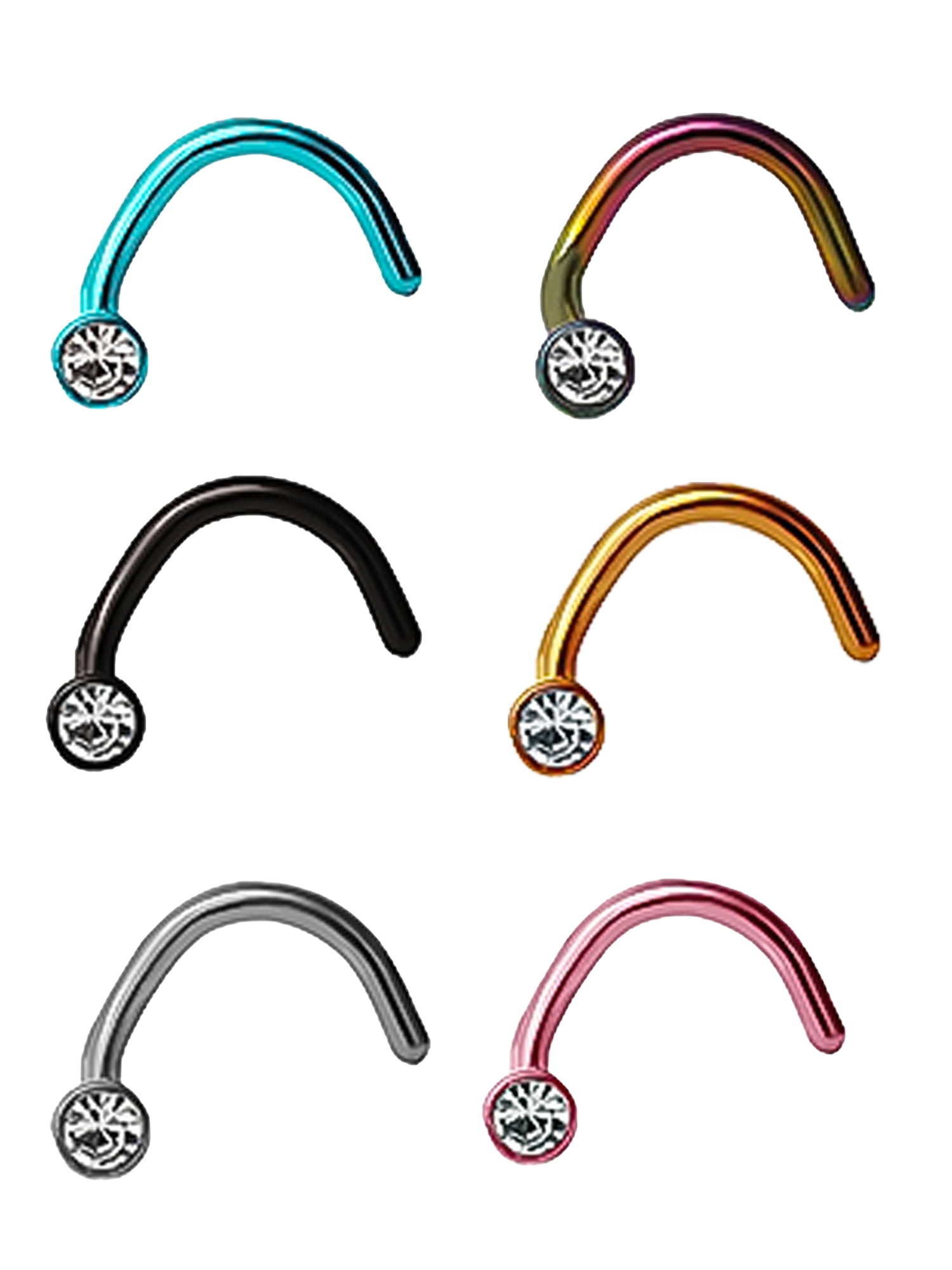 earrings hypoallergenic nose rings walmart