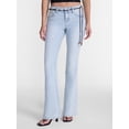 thumbnail image 1 of No Boundaries Novelty Stitch Bootcut Jeans, 32.5" Inseam, Women's 00-20, 1 of 5