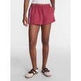 thumbnail image 1 of No Boundaries Nylon Track Shorts, 2'' Inseam, Women's XXS-XXL, 1 of 5