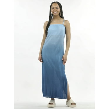 No Boundaries Ombré Maxi Tube Dress, Women's