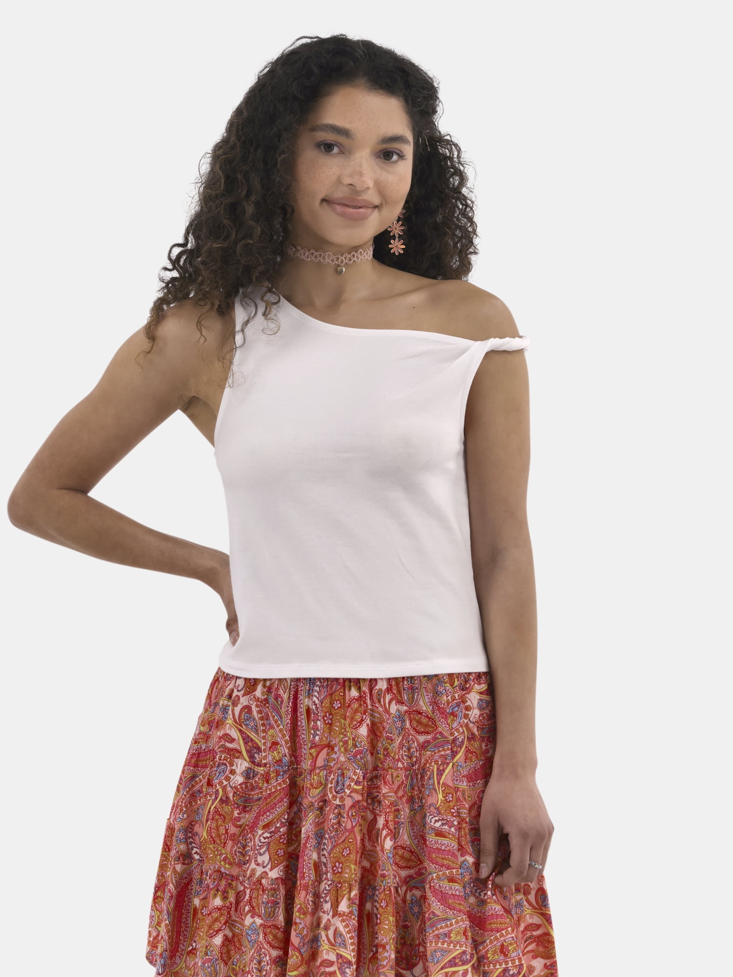 One Shoulder Top, Women's