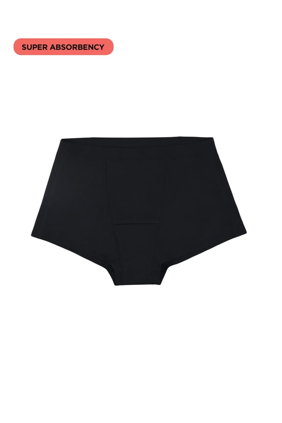 Overnight Short Super Absorbency Leakproof Period Underwear, XS - XXL