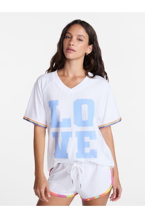 Pride Oversized Graphic Jersey, Women's XXS-XXL