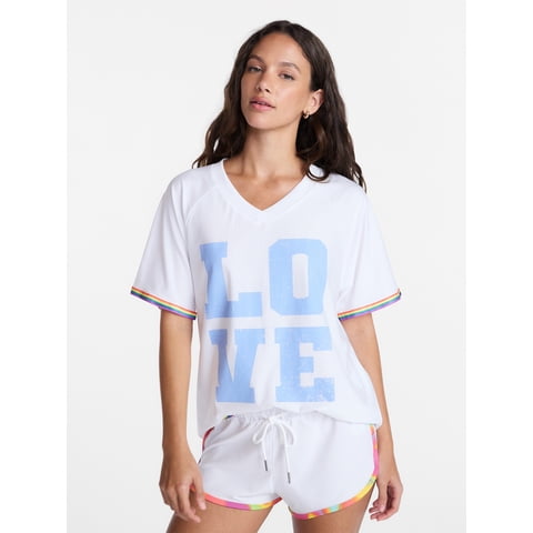 Pride Oversized Graphic Jersey, Women's XXS-XXL
