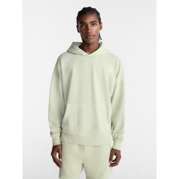No Boundaries Oversized Hoodie with Long Sleeves, Men's XS-4XLT