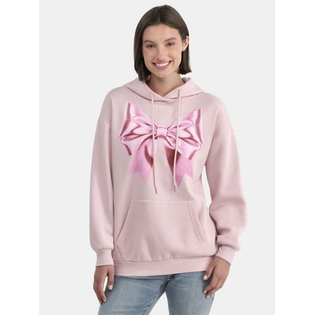 No Boundaries Oversized Screen Hoodie, Women's