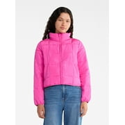NO BOUNDARIES Packable Puffer Jacket, Women's and Women's Plus Sizes XS-4X