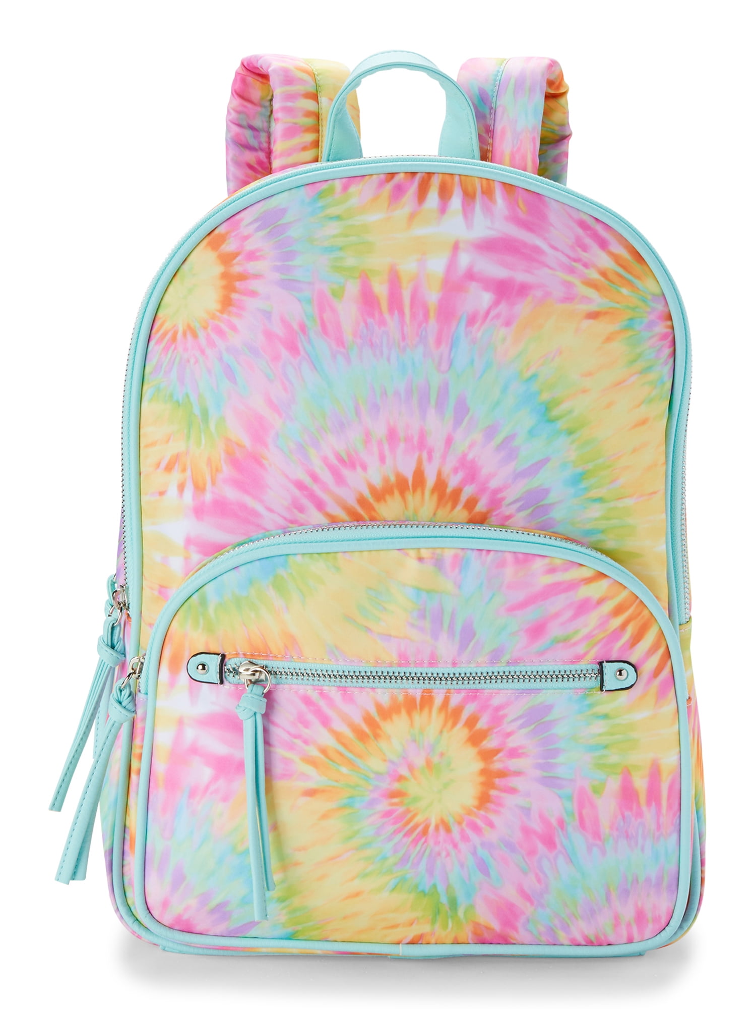 Fashionable Tie-dye Corduroy Solid Color Reversible Tote Bag Large Capacity  Dual-use Backpack, Perfect For Shopping Commuting To School/work