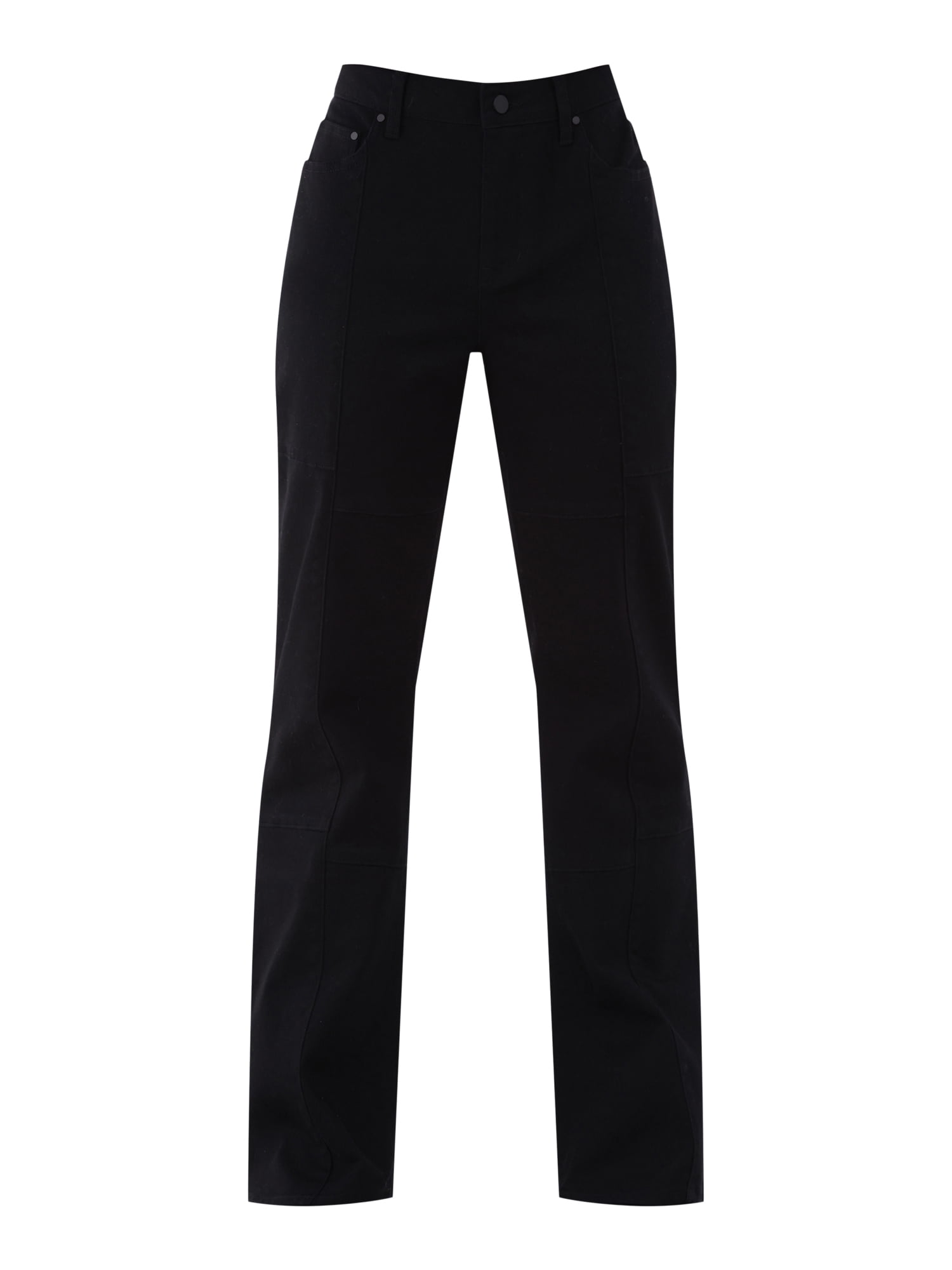 No Boundaries Pieced Flare Jeans, Women’s and Women’s Plus