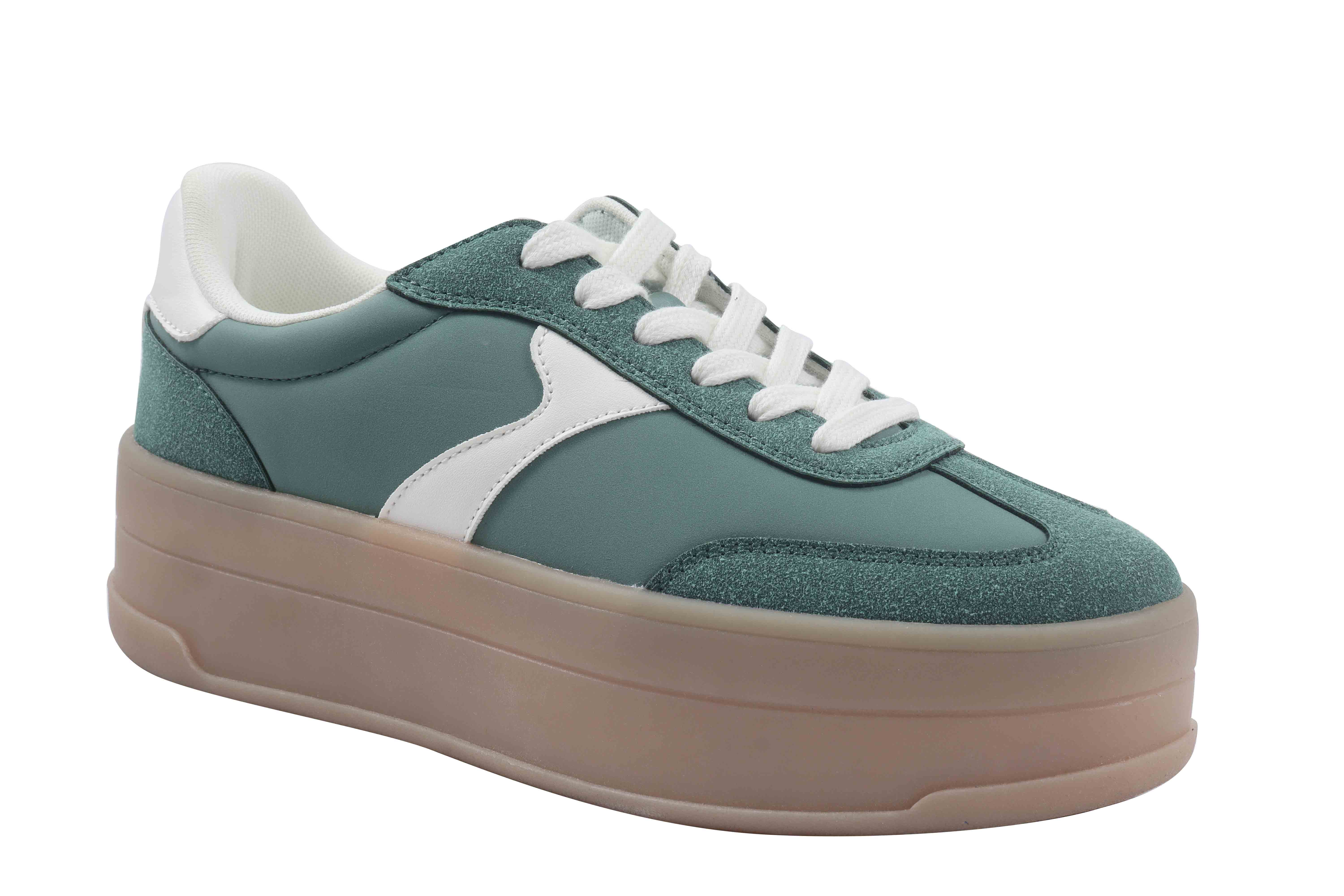 【mnem】1152 Platform Sole Sneakers (6cm) No Boundaries Women's Platform Sport Sneakers, Sizes 6-12