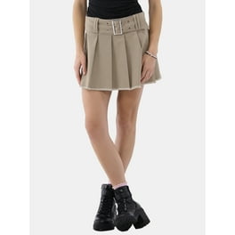 Short pleated a line skirt women 4354 Short pleated a line skirt women 4354