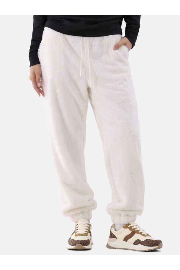 Plush Jogger Pants, Women's and Women's Plus