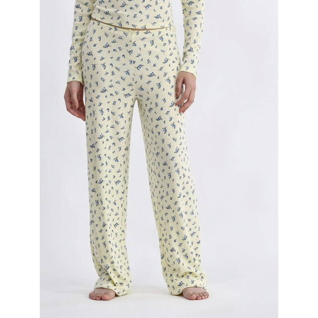 No Boundaries Pointelle Sleep Pants, 31'' Inseam, Women’s