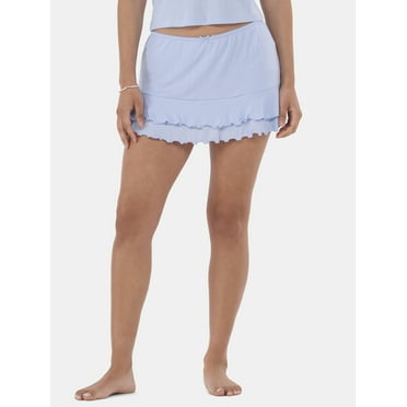 No Boundaries Pointelle Sleep Skort, Women’s, Sizes XS to XXL