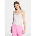 thumbnail image 1 of No Boundaries Pointelle Tank Top, Women's XXS-XXL, 1 of 5