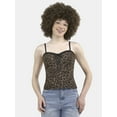 thumbnail image 1 of No Boundaries Lace Trim Corset Top, Women's, 1 of 5