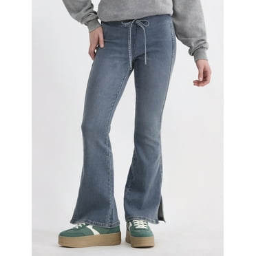 No Boundaries Pull-On Bootcut Drawstring Pants, 31” Inseam, Women's and Women's Plus