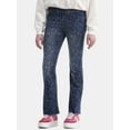 thumbnail image 1 of No Boundaries Pull-On Bootcut Jeans, 32” Inseam, Women's and Women's Plus XXS-5X, 1 of 5