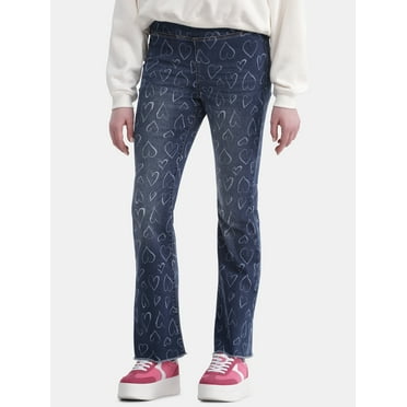No Boundaries Pull-On Bootcut Jeans, 32” Inseam, Women's and Women's Plus