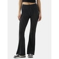 thumbnail image 1 of No Boundaries Flare Pants and 2-Pack, Women's and Women’s Plus, 1 of 5