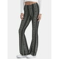 thumbnail image 1 of No Boundaries Flare Pants and 2-Pack, Women's and Women’s Plus, 1 of 5