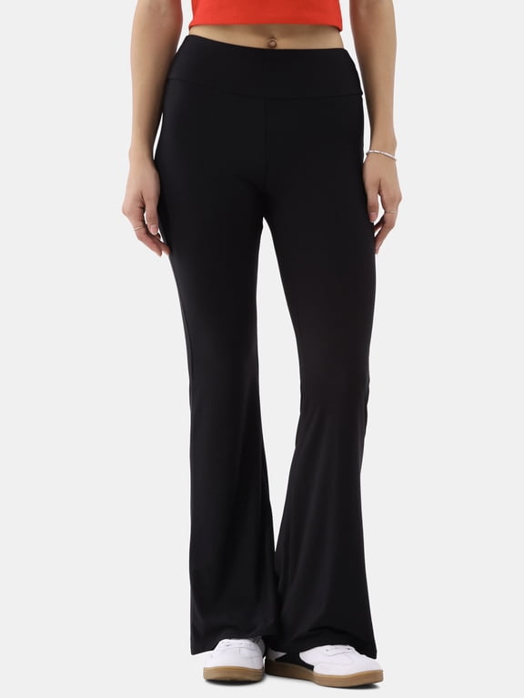Flare Pants and 2-Pack, Women's and Women’s Plus Sizes XXS-XXL