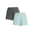 thumbnail image 1 of No Boundaries Pull-On Knit Shorts, 2-Pack, 1 of 5