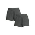 thumbnail image 1 of No Boundaries Pull-On Knit Shorts, 2-Pack, 1 of 5