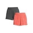 thumbnail image 1 of No Boundaries Pull-On Knit Shorts, 2-Pack, 1 of 5