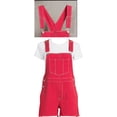 thumbnail image 1 of No Boundaries Pull-On Sleeveless Cotton, Overalls (Women's), 1 of 3