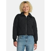 NO BOUNDARIES Quilted Jacket, Women's