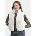 thumbnail image 1 of No Boundaries Quilted Puffer Vest, Women's XXS-XXL, 1 of 5