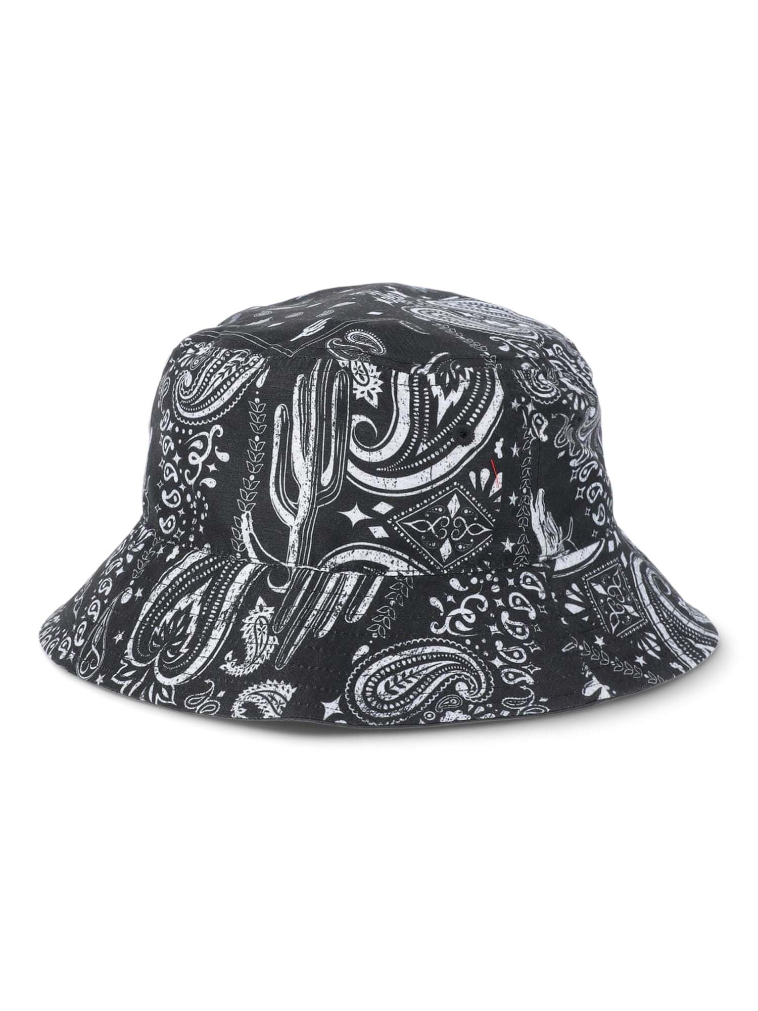 Reversible Bucket Hat with UPF 50+, Men's, Black Soot