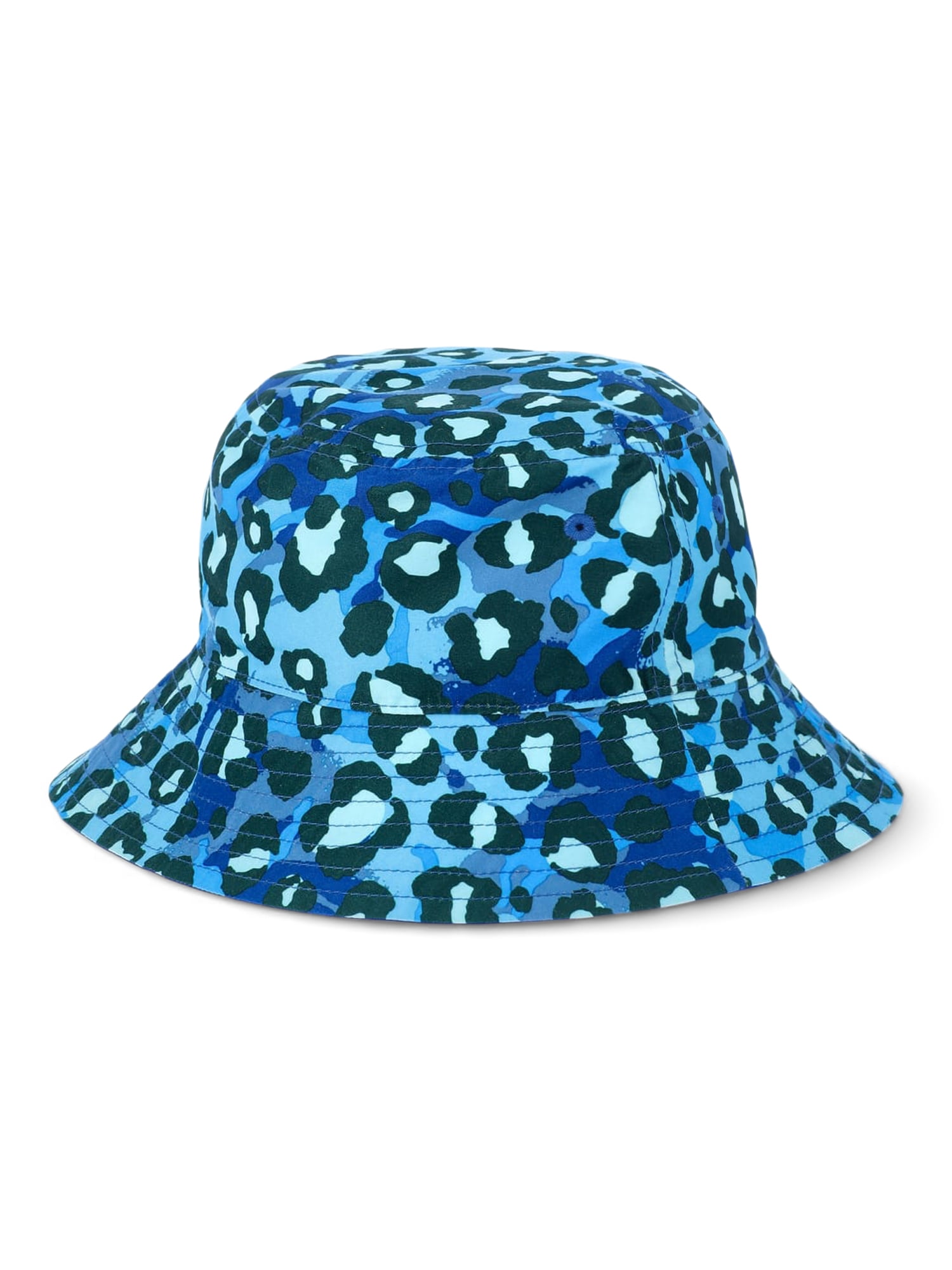 No Boundaries Reversible Bucket Hat with UPF 50+, Men's, Lagoon Blue