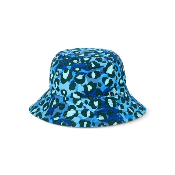No Boundaries Reversible Bucket Hat with UPF 50+, Men's, Lagoon Blue