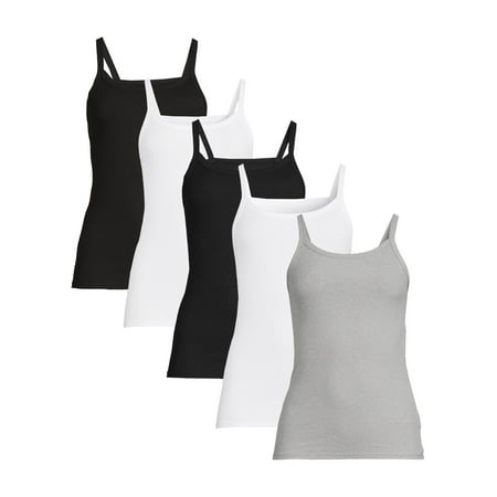 No Boundaries Ribbed Cami Top, Women's XXS-XXL