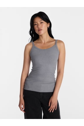 Ribbed Cami Top, Women's XXS-XXL
