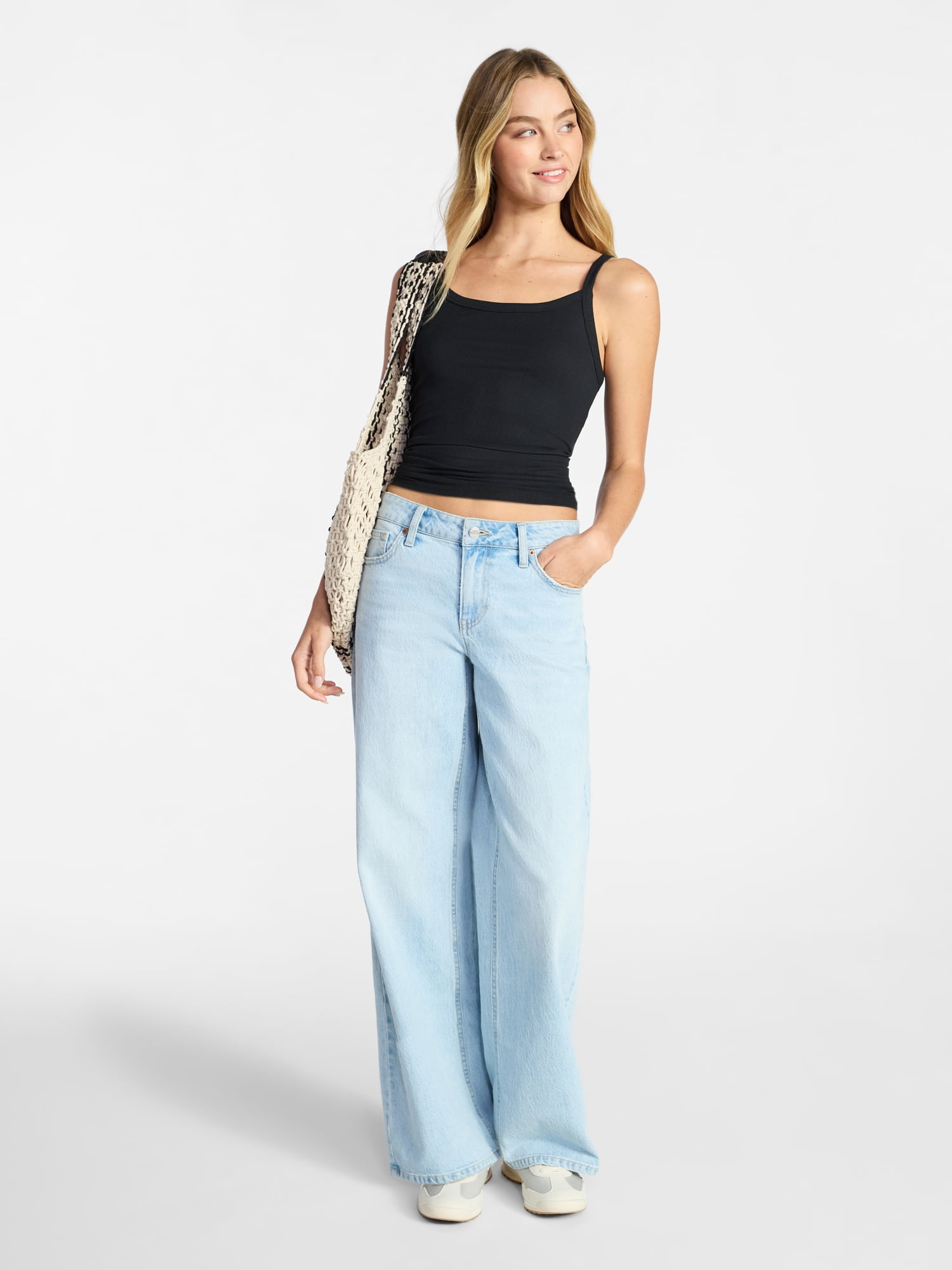 Ribbed Cami Top, Women's XXS-XXL