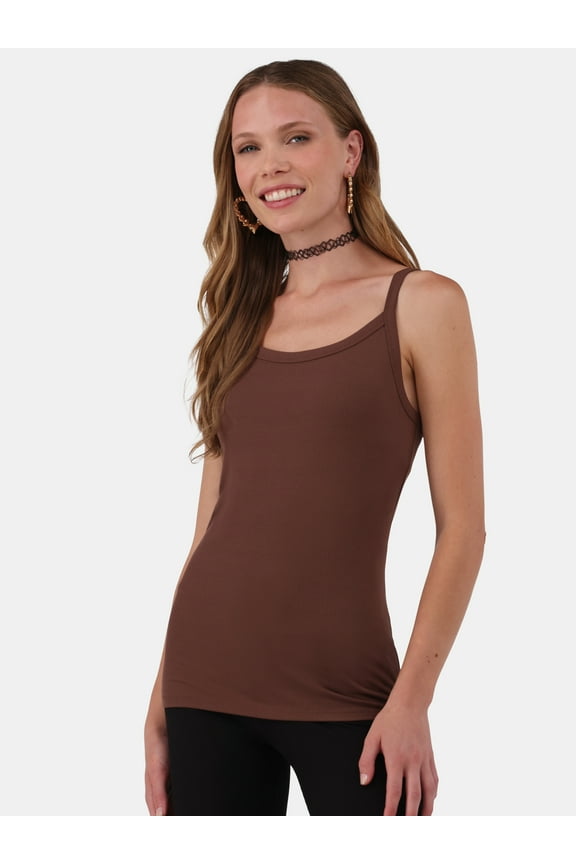 Ribbed Cami Top, 1 Pack, Women's