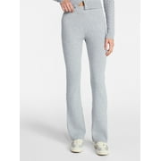 No Boundaries Ribbed Flare Pants, 30.5'' Inseam, Women's XXS-XXL