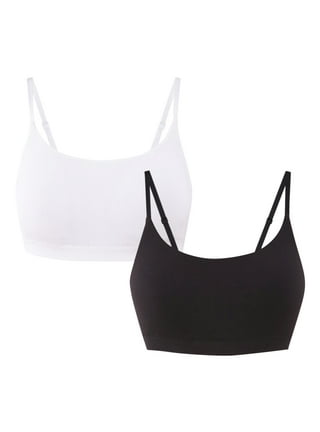 【604SERVICE】 HARD TO GER BRALETTE IN WHITE Casual Comfort Halter Bralette - White