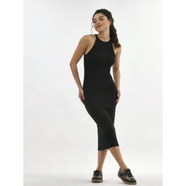 No Boundaries Sleeveless Mesh Maxi Dress, Women's and