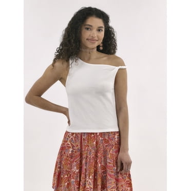 No Boundaries Ribbed Sleep Cropped Cami, Women’s