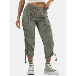 No Boundaries Mineral Wash Flare Cargo Pants, 31” Inseam No Boundaries Mineral Wash Flare Cargo Pants, 31” Inseam