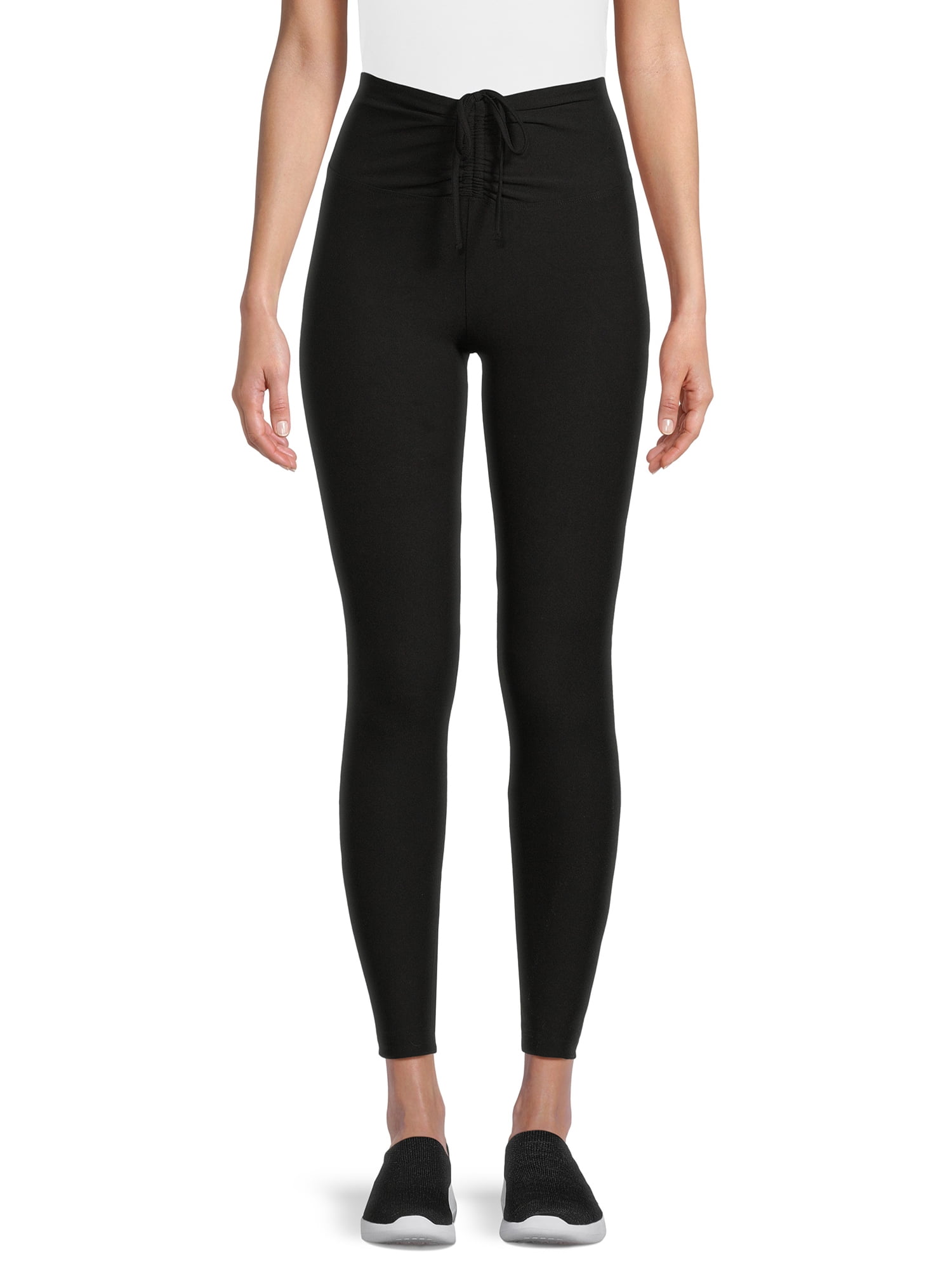 Waist No Boundaries Super Soft Leggings Black No Boundaries