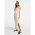 thumbnail image 1 of No Boundaries Ruffle Cami and Maxi Skirt Set, 2-Piece, Sizes XS-4X, 1 of 4