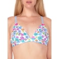 thumbnail image 1 of No Boundaries Ruffle Unlined Bralette, Sizes to XXXL, 1 of 4