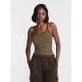 thumbnail image 1 of No Boundaries Scoop Neck Cami Top, Women's XXS-XXL, 1 of 5