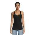 thumbnail image 1 of No Boundaries Scoop Neck Tank Top, Women's, 1 of 5